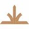 Ekena Millwork Richland Timber Gable Bracket, Western Red Cedar, 36"W x 24"H x 3 1/2"D x 3 1/2"F, 16/12 Pitch GBW036X24X0404RIC00SWR - alternate 1